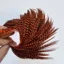 Whiting Exclusive Grizzly Hen Cape in Orange